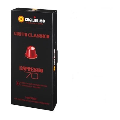 10 Guglielmo Espresso70 Rosso Kapseln
