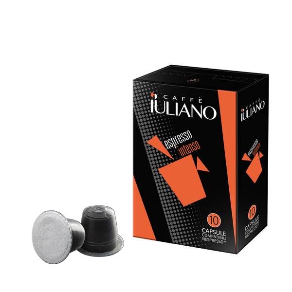 10 Iuliano Espresso Kapseln Intenso